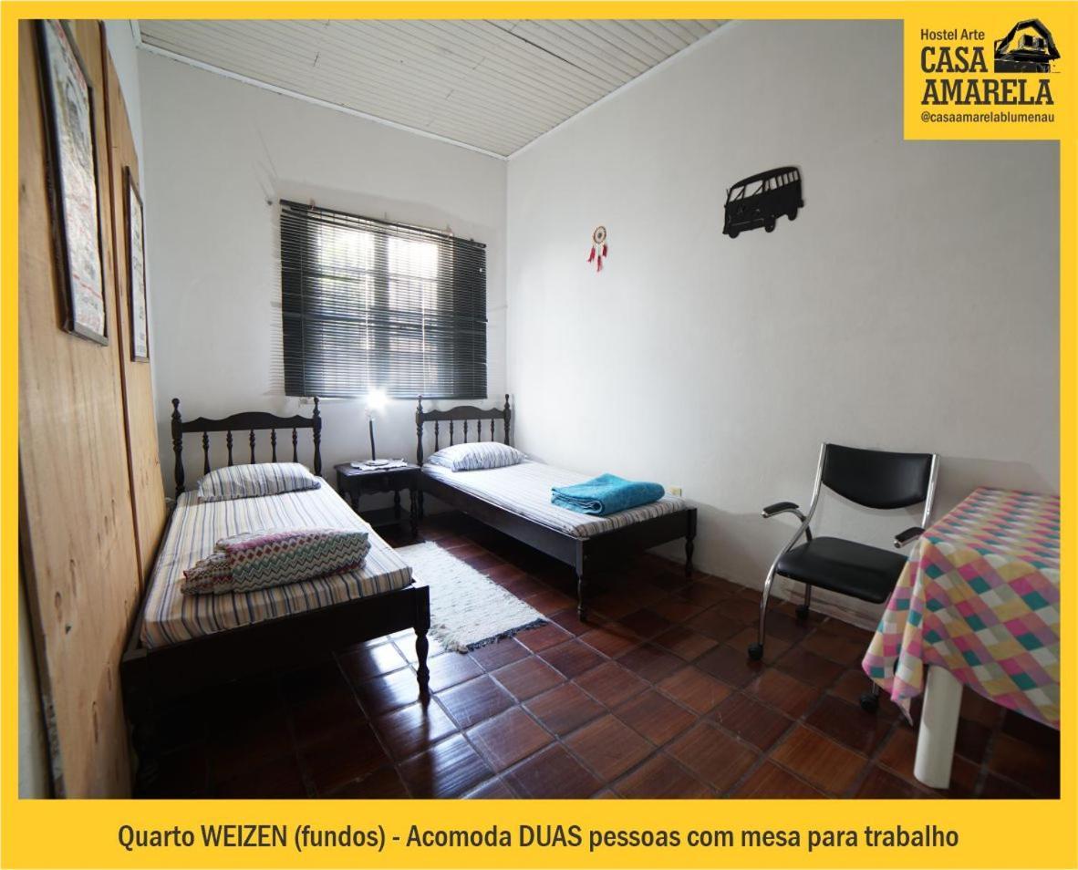 Auberge de jeunesse Casa Amarela Blumenau Hospedagem Alternativa Extérieur photo