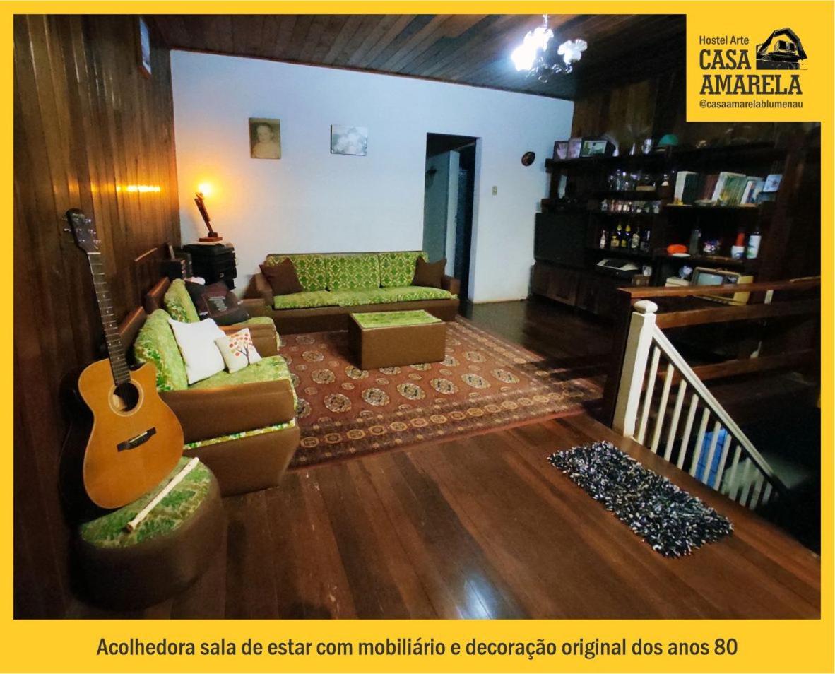 Auberge de jeunesse Casa Amarela Blumenau Hospedagem Alternativa Extérieur photo